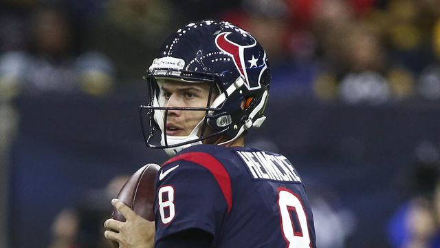 Texans' Heinicke makes brief NFL debut before Yates cleared from concussion