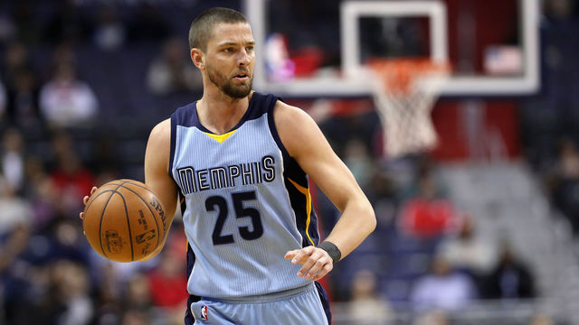 WASHINGTON, DC - JANUARY 18: Chandler Parsons #25 of the Memphis Grizzlies dribbles the ball against the Washington Wizards at Verizon Center on January 18, 2017 in Washington, DC.