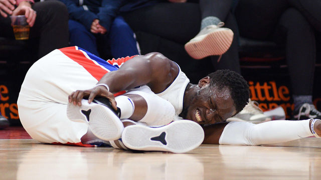 Pistons' Jackson out at least 6-8 weeks with Grade 3 ankle sprain