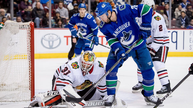 Canucks trade Thomas Vanek to Blue Jackets for Tyler Motte