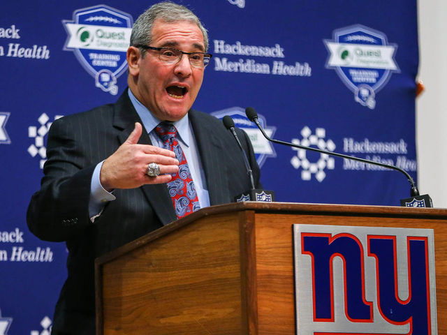 New GM Gettleman begins reshaping Giants
