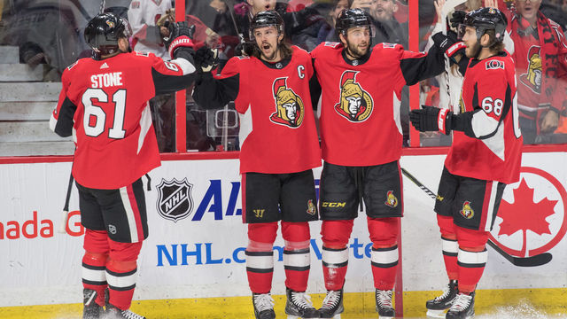 Senators score more than 4 goals for 1st time in 13 games