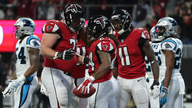 Falcons secure final NFC playoff spot with win over Panthers; Seahawks ousted