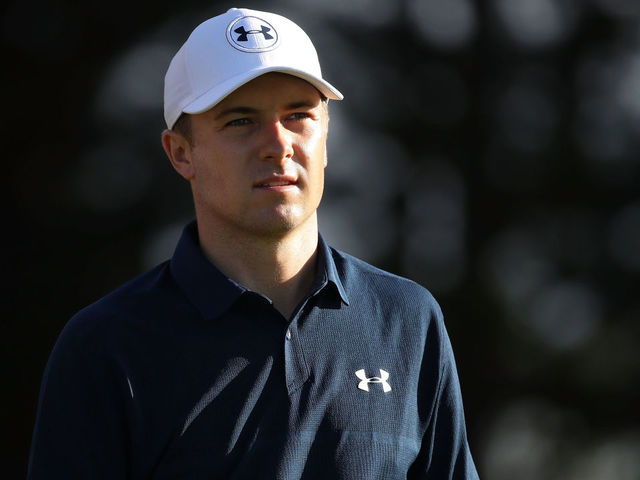 LAHAINA, HI - JANUARY 06: Jordan Spieth of the United States walks from the second tee during the third round of the Sentry Tournament of Champions at Plantation Course at Kapalua Golf Club on January 6, 2018 in Lahaina, Hawaii.