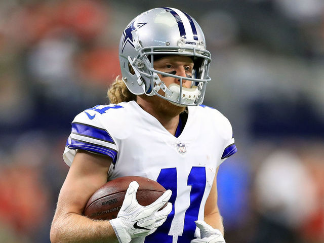 ARLINGTON, TX - NOVEMBER 05: Cole Beasley #11 of the Dallas Cowboys at AT&T Stadium on November 5, 2017 in Arlington, Texas.