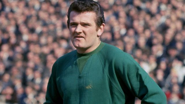 1970: Portrait of Tommy Lawrence of Liverpool.. \ Mandatory Credit: Allsport UK /Allsport