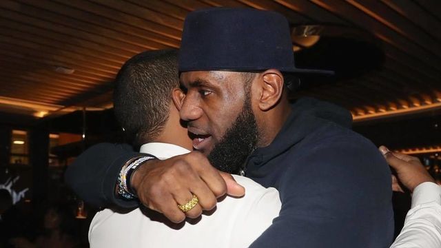 LeBron helps launch Drake's new restaurant in Toronto