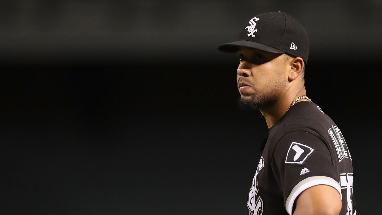 PHOENIX, AZ - MAY 22: Infielder Jose Abreu #79 of the Chicago White Sox during the MLB game against the Arizona Diamondbacks at Chase Field on May 22, 2017 in Phoenix, Arizona. The Arizona Diamondbacks defeated the Chicago White Sox 5-1.