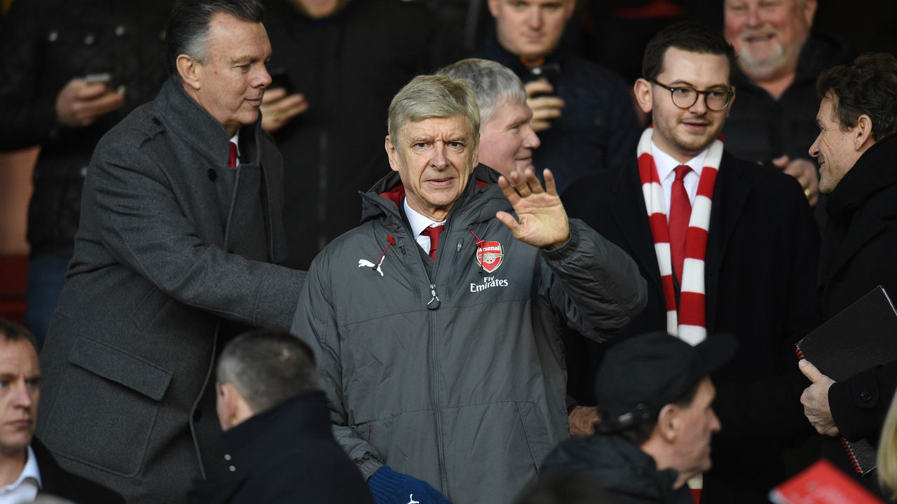 Arsenal's French manager Arsene Wenger gestures before the English FA Cup third round football match between Nottingham Forest and Arsenal at The City Ground in Nottingham, central England, on January 7, 2018. / AFP PHOTO / Oli SCARFF /