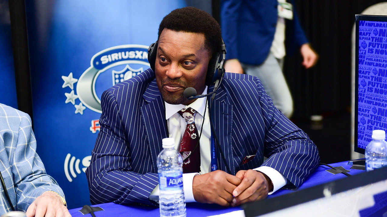 PHILADELPHIA, PA - APRIL 27: Head Coach of Texas A&M University Kevin Sumlin visits the SiriusXM NFL Radio talkshow during the first round of the 2017 NFL Draft at Philadelphia Museum of Art on April 27, 2017 in Philadelphia, Pennsylvania.
