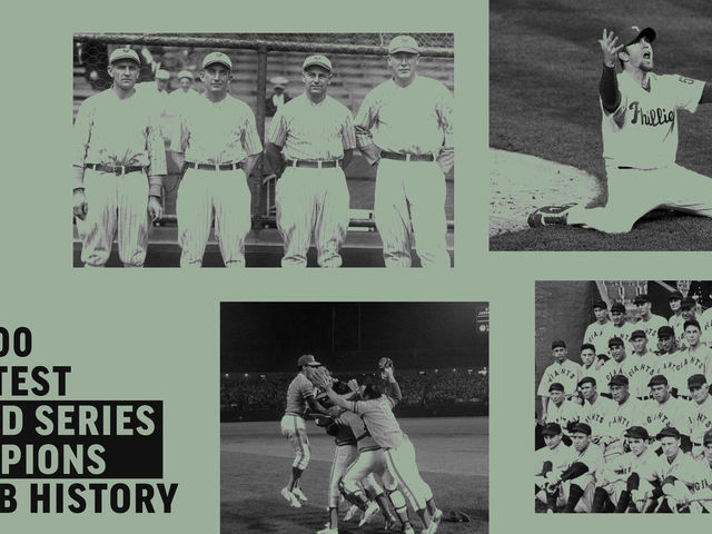 Ranking the greatest World Series champions in baseball history: Nos. 100-81