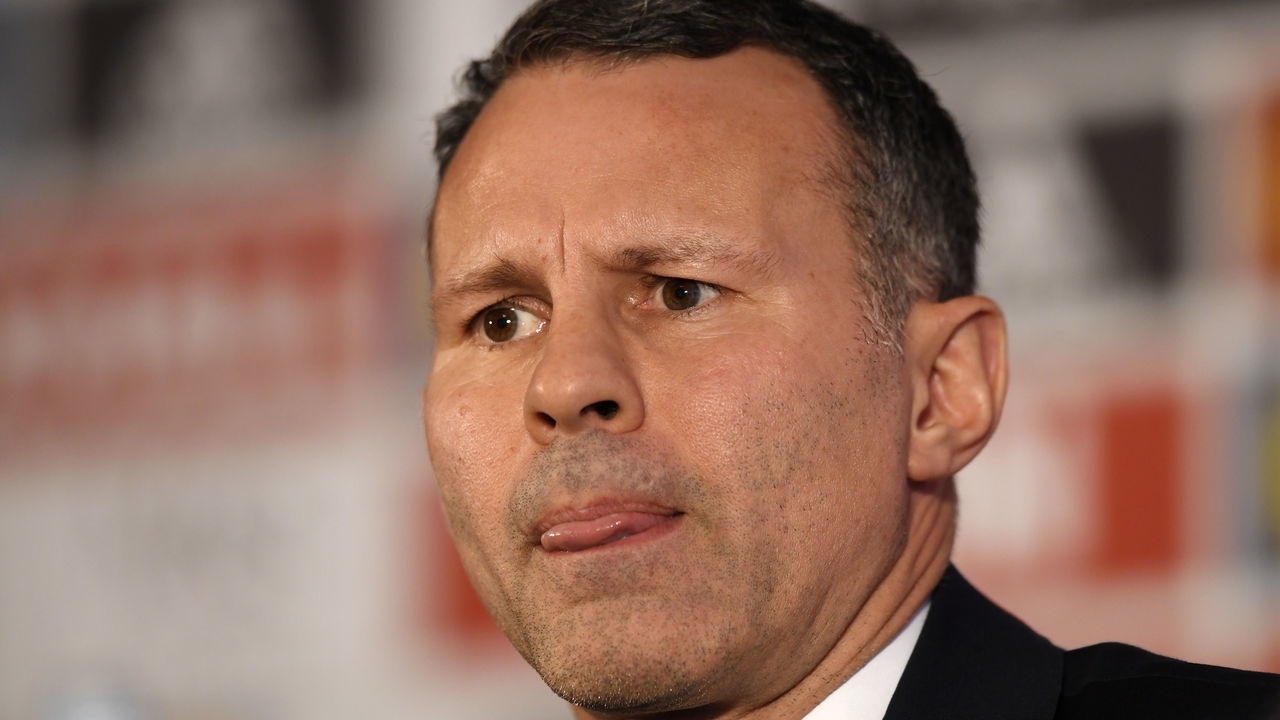 CARDIFF, WALES - JANUARY 15: Ryan Giggs speaks at a press conference as he is announced as the new manager of Wales at Hensol Castle on January 15, 2018 in Cardiff, Wales.