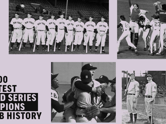Ranking the greatest World Series champions in baseball history: Nos. 20-1