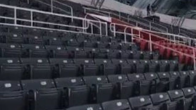 Hurricanes' AHL affiliate plays game in front of empty arena due to weather