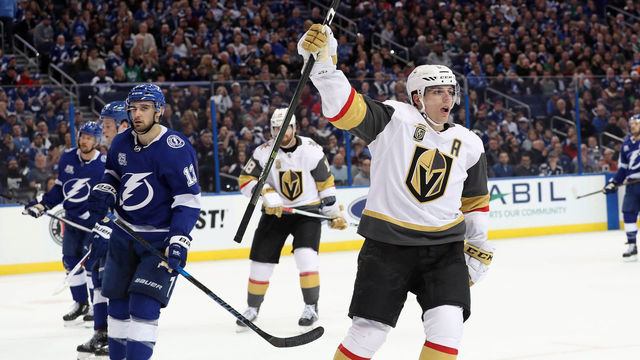 Golden Knights beat Lightning, within striking distance of 1st place overall