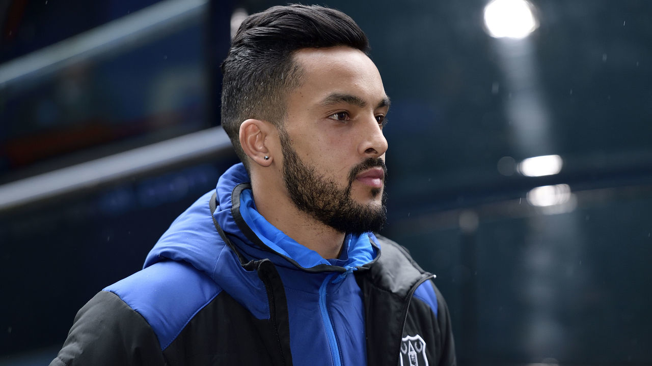 LIVERPOOL, ENGLAND - JANUARY 20: Theo Walcott of Everton before the Premier League match between Everton and West Bromwich Albion at Goodison Park on January 20, 2018 in Liverpool, England.