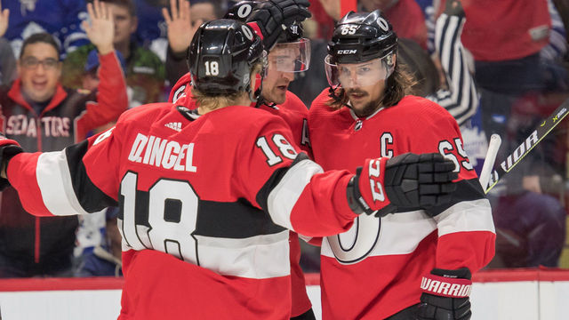 Senators' Karlsson returns to lineup after death of son