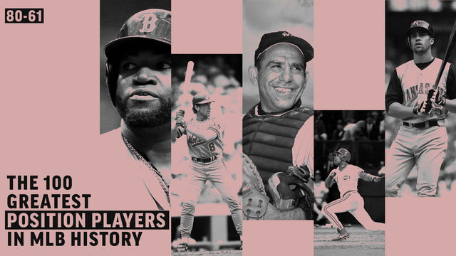 Ranking the greatest position players in baseball history: Nos. 80-61