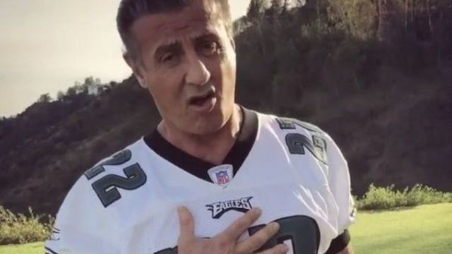 Sylvester Stallone predicts Eagles win Super Bowl LII 'by knockout'