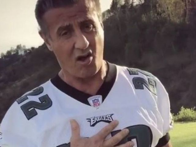 Sylvester Stallone predicts Eagles win Super Bowl LII 'by knockout'