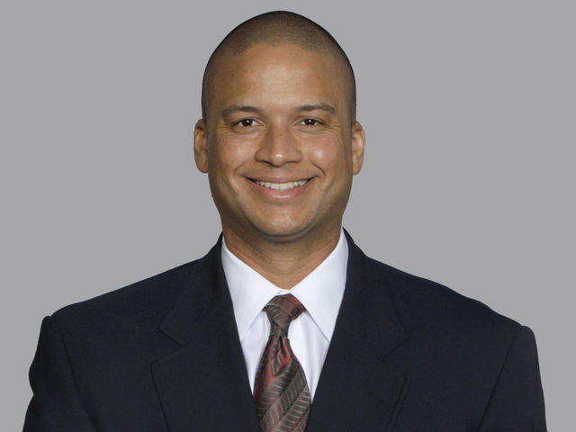 EAST RUTHERFORD, NJ - CIRCA 2011: In this handout image provided by the NFL, Al Holcomb of the New York Giants poses for his NFL headshot circa 2011 in East Rutherford, New Jersey.