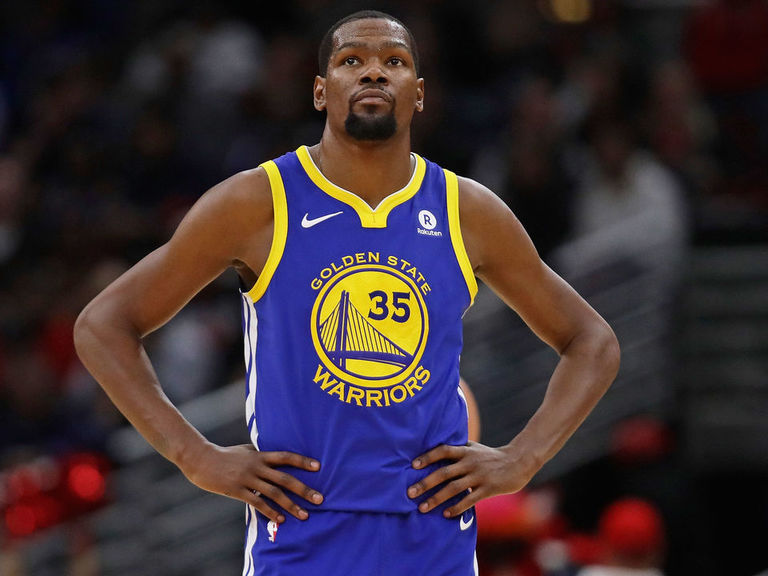 Durant questionable Friday vs. Kings with rib injury | theScore.com