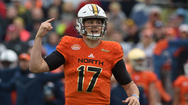 For what it's worth, Josh Allen stole the show at the Senior Bowl