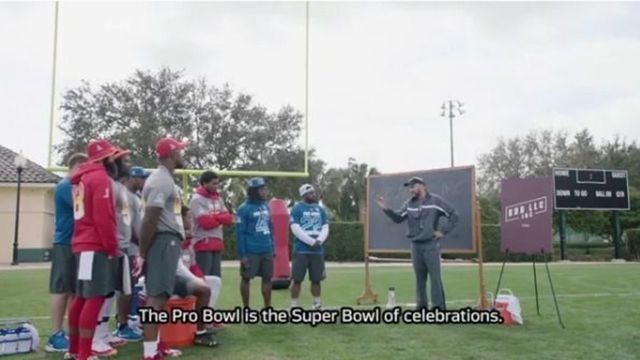 Watch: Keegan-Michael Key gives TD celebration tips to Pro Bowlers