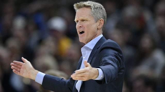 Kerr: Warriors' effort 'pathetic' in loss to Jazz