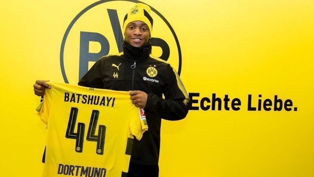 Batshuayi signs for Borussia Dortmund on loan until end of season