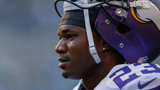 SEATTLE, WA - AUGUST 18: Cornerback Terence Newman #23 of the Minnesota Vikings warms up prior to the game against the Seattle Seahawks at CenturyLink Field on August 18, 2016 in Seattle, Washington.