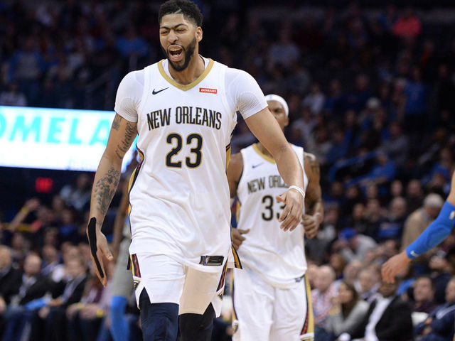 Anthony Davis passes David West to become Pelicans' all-time leading scorer
