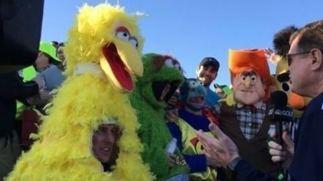 Sights from the crazy 16th hole at Waste Management Phoenix Open