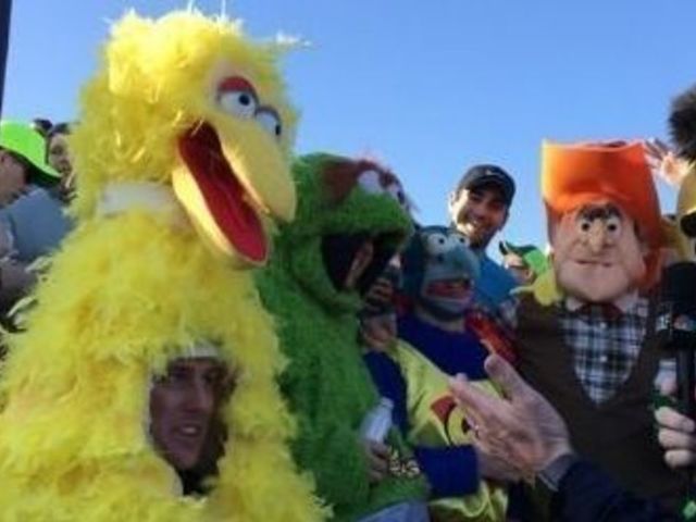 Sights from the crazy 16th hole at Waste Management Phoenix Open