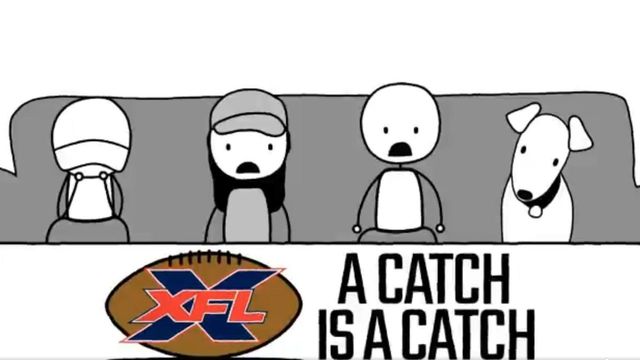 XFL trolls NFL over catch rule