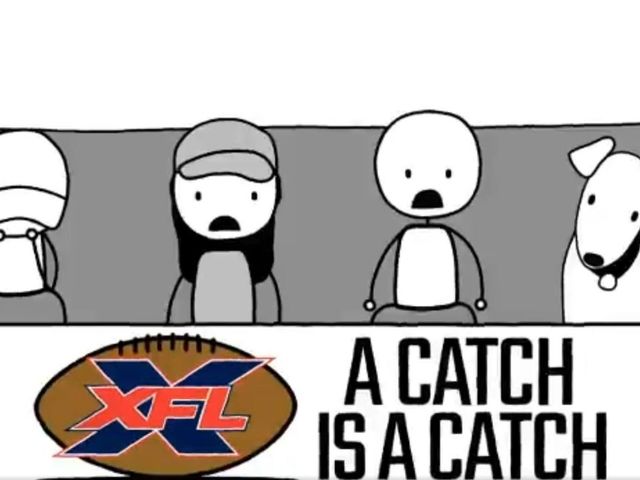 XFL trolls NFL over catch rule