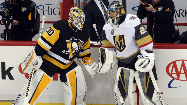 Fleury: First start for Vegas in Pittsburgh 'a game I'll remember forever'