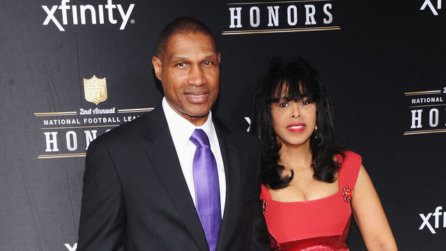 NEW ORLEANS, LA - FEBRUARY 02: NFL head coach Leslie Frazier (L) attends the 2nd Annual NFL Honors at Mahalia Jackson Theater on February 2, 2013 in New Orleans, Louisiana.