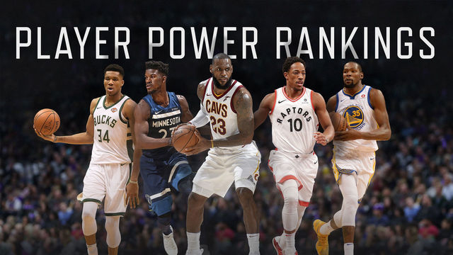 2017-18 NBA Player Power Rankings: February edition