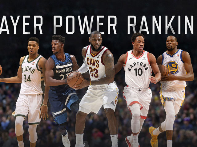 2017-18 NBA Player Power Rankings: February edition