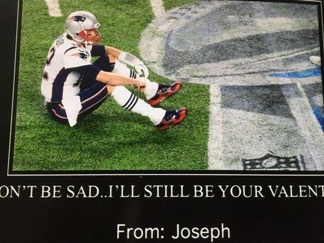 Young Eagles fan designs custom Valentine's Day cards to celebrate SB win