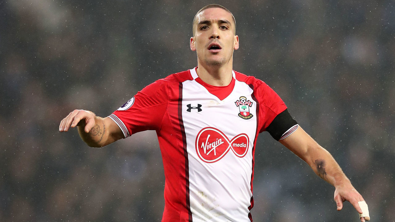 WEST BROMWICH, ENGLAND - FEBRUARY 03: Orial Romeu of Southampton during the Premier League match between West Bromwich Albion and Southampton at The Hawthorns on February 3, 2018 in West Bromwich, England.