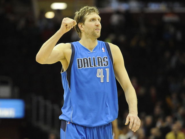 VIDEO: Dirk Nowitzki's impersonation of Arnold Schwarzenegger is less than good