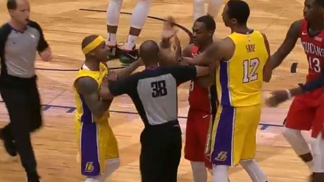 Watch: Isaiah, Rondo ejected after heated exchange