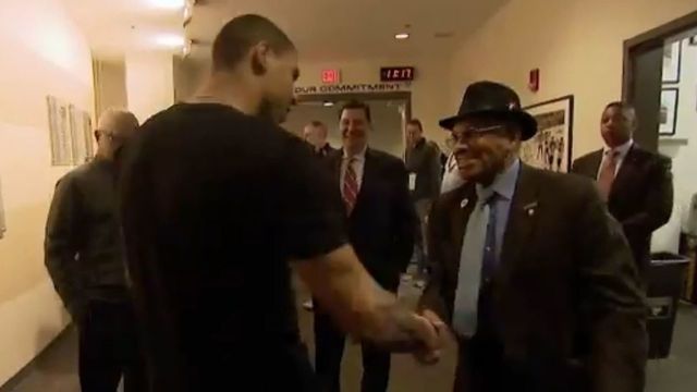 Pens' Reaves told Willie O'Ree he'd score a goal for him ... and then he did