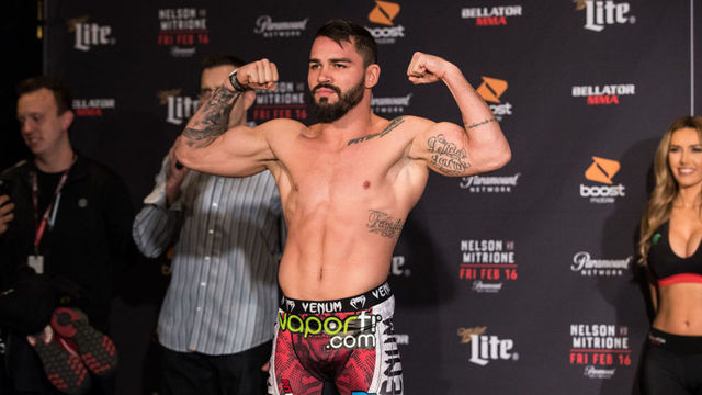 Patricky Freire TKOs Queally to claim vacant Bellator lightweight title