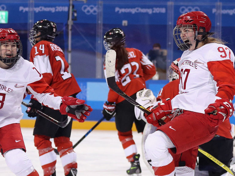 Russian Women's Hockey Team Advances To Face Canada In Semifinal 