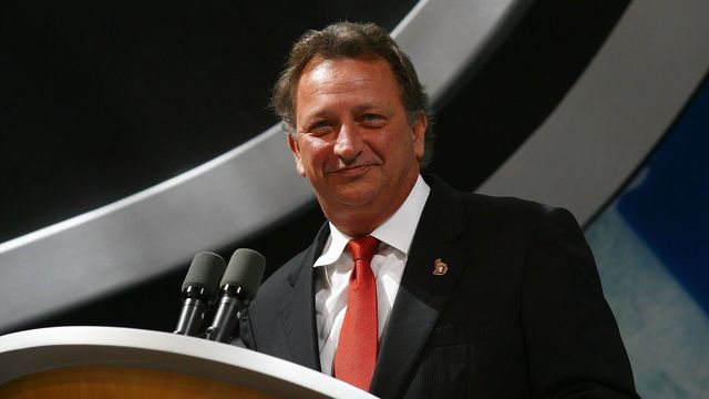 OTTAWA, ON - JUNE 20: Owner of the Ottawa Senators Eugene Melnyk photographed during the 2008 NHL Entry Draft at Scotiabank Place on June 20, 2008 in Ottawa, Ontario, Canada.