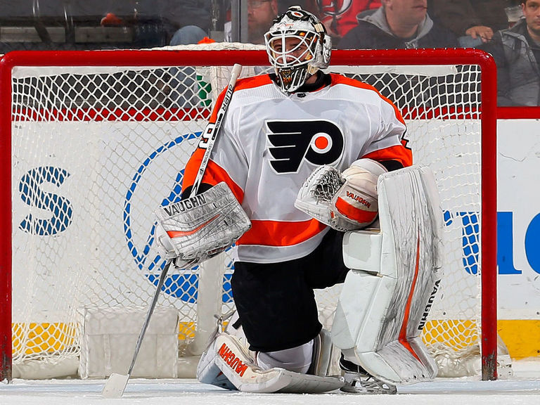 Rookie goalie Lyon steps up for Flyers after Neuvirth goes down ...