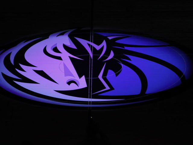DALLAS, TX - NOVEMBER 3: A shot of the Dallas Mavericks logo at center court before the game against the Charlotte Bobcats on November 3, 2012 at the American Airlines Center in Dallas, Texas. Mandatory Copyright Notice: Copyright 2012 NBAE
